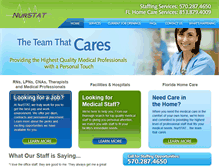Tablet Screenshot of choosenurstat.com